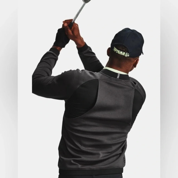 NWT Under Armour Range Unlimited Storm Full Zip Bomber Jacket Steph Curry Size M - Picture 4 of 14